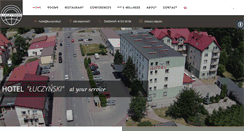 Desktop Screenshot of hotelluczynski.pl